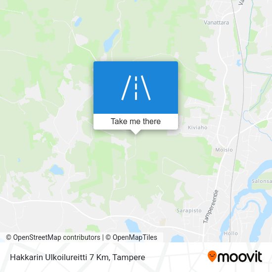 Hakkarin Ulkoilureitti 7 Km map