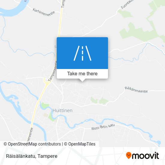 Räisälänkatu map