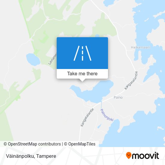 Väinänpolku map