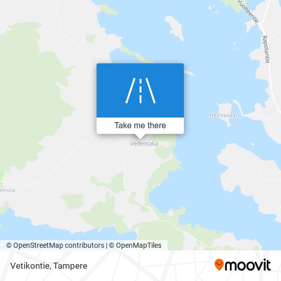 Vetikontie map