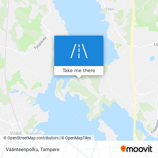 Väänteenpolku map