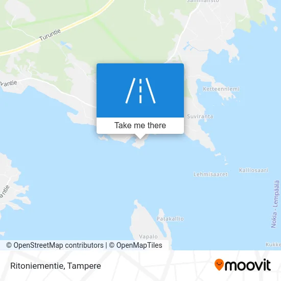 Ritoniementie Road map