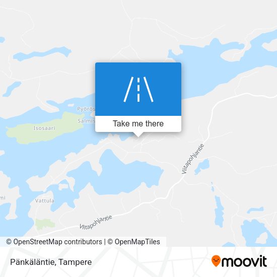 Pänkäläntie map
