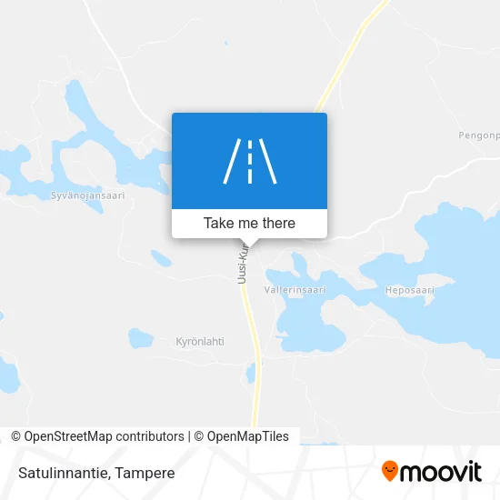 Satulinnantie map