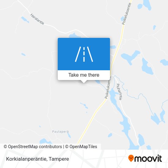 Korkialanperäntie map