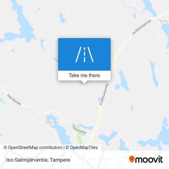 Iso-Salmijärventie map
