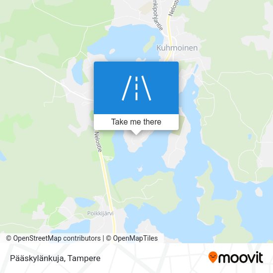 Pääskylänkuja map