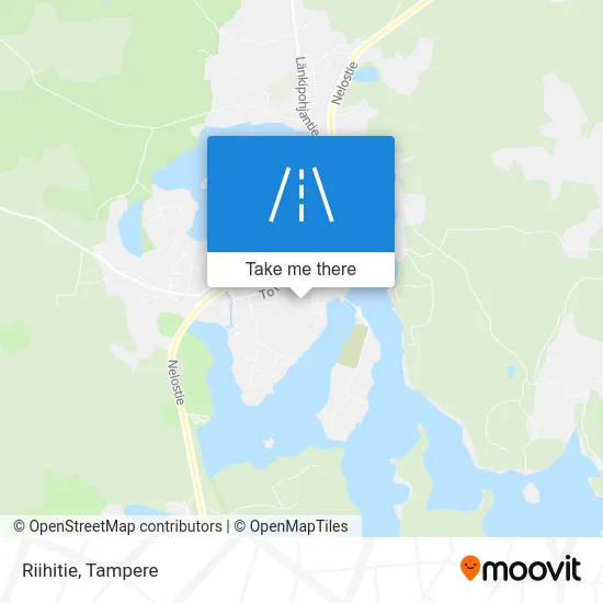 Riihitie Road map