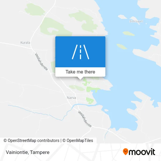 Vainiontie map