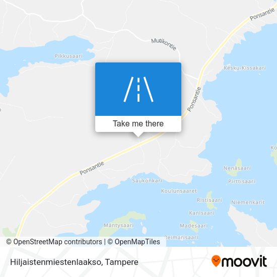 Hiljaistenmiestenlaakso map