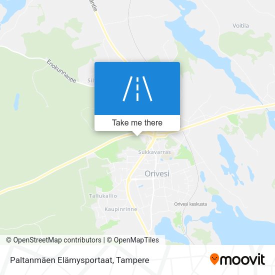 Paltanmäen Elämysportaat map