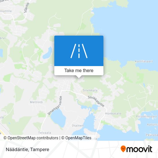 Näädäntie map