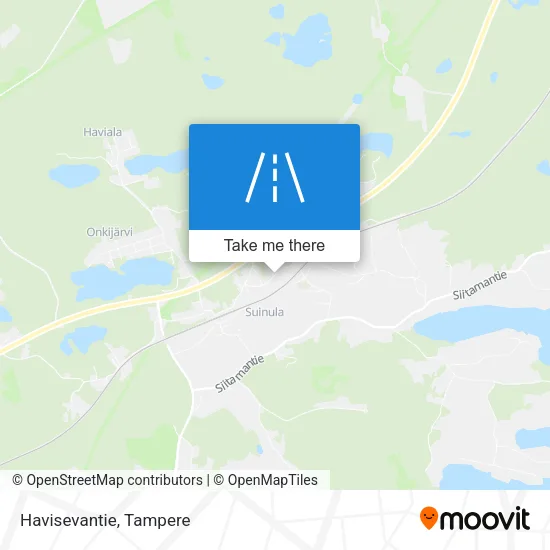 Havisevantie map