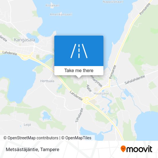 Metsästäjäntie map