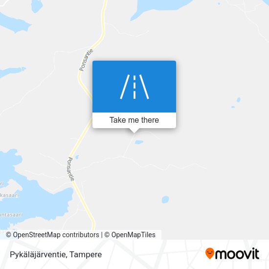 Pykäläjärventie map
