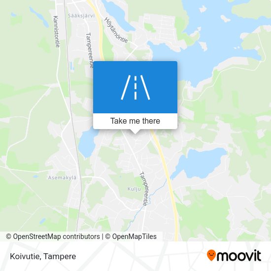 Koivutie map