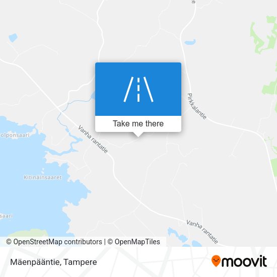 Mäenpääntie map