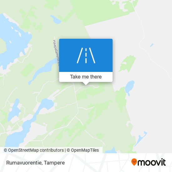 Rumavuorentie map