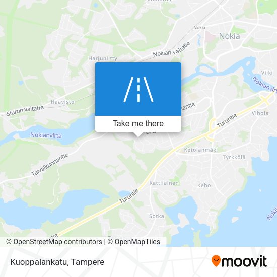 Kuoppalankatu map