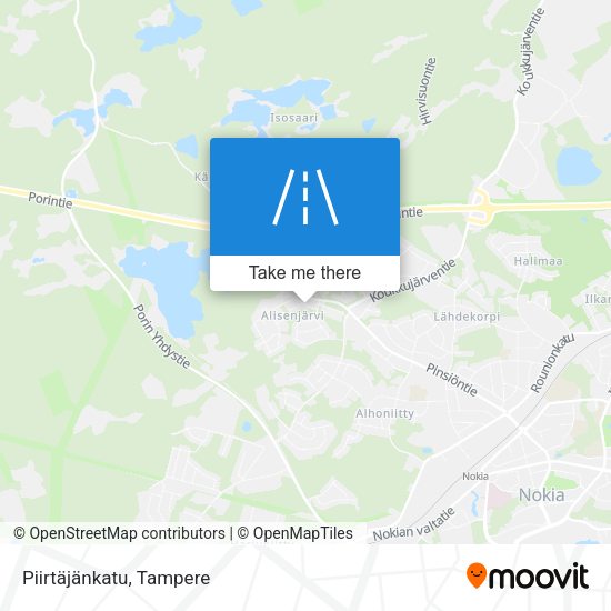 Piirtäjänkatu map