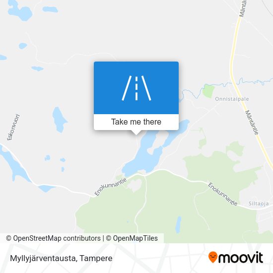 Myllyjärventausta map