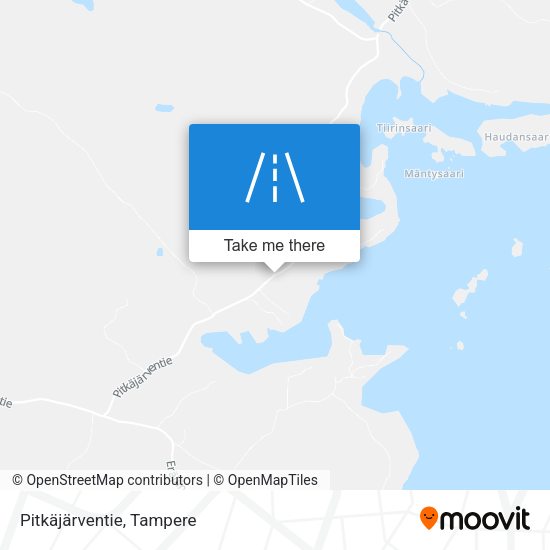 Pitkäjärventie map