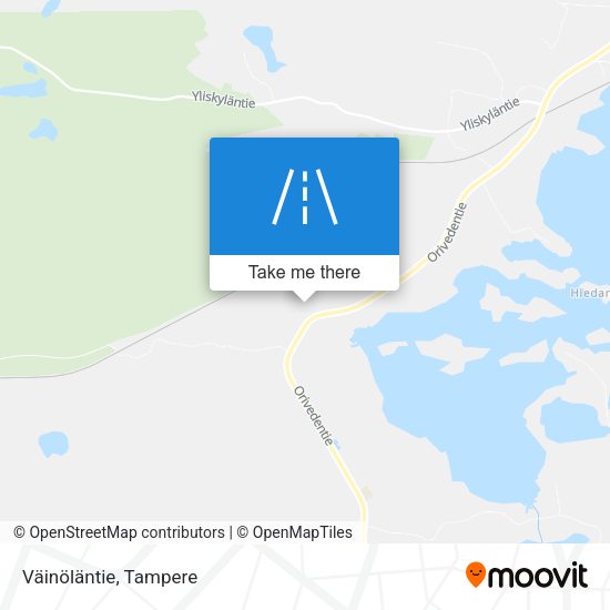 Väinöläntie map