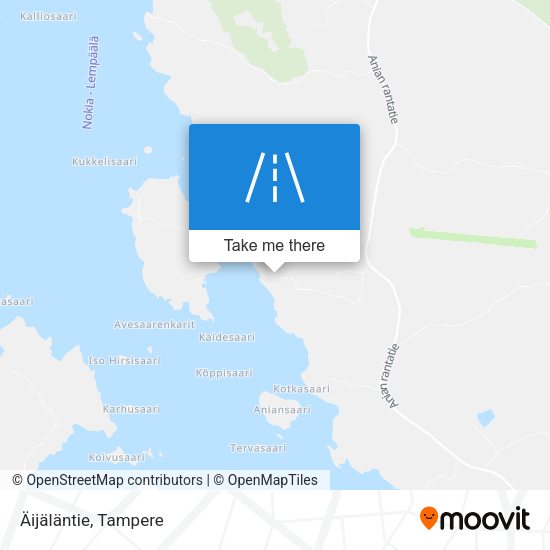 Äijäläntie map