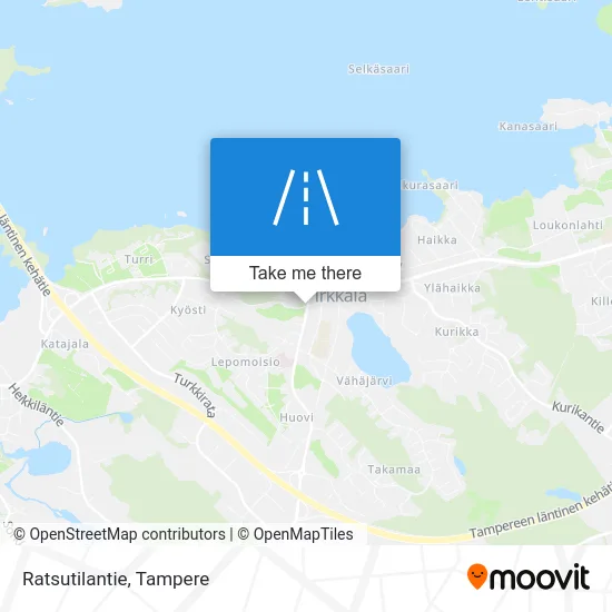 Riding Farm Road map