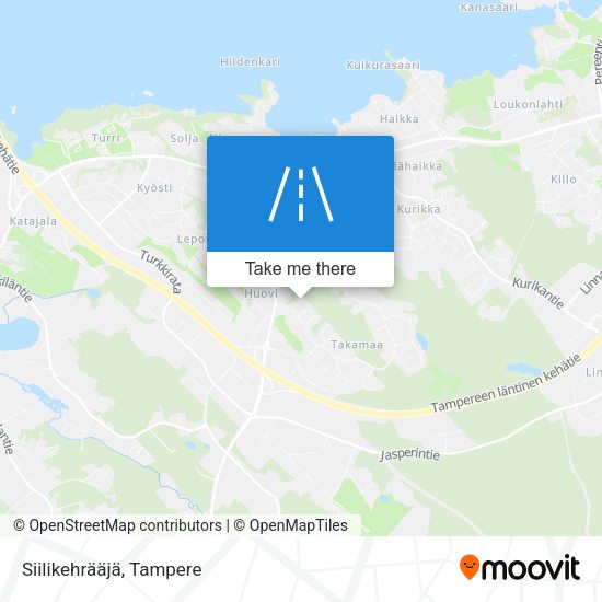 Siilikehrääjä map