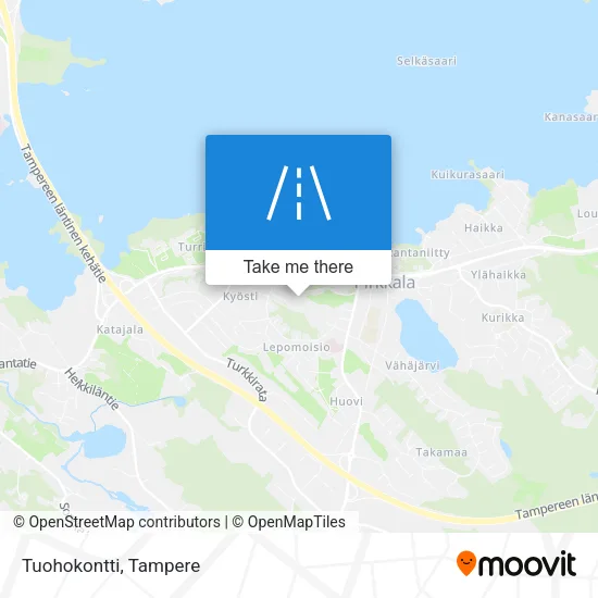 Tuohokontti map