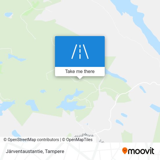 Järventaustantie map