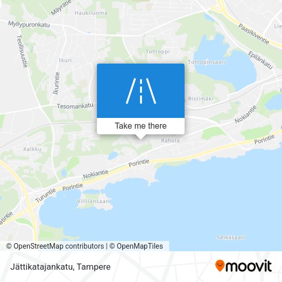 Jättikatajankatu map