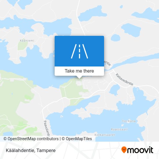 Käälahdentie map