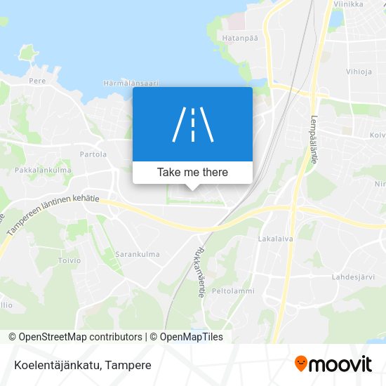 Koelentäjänkatu map