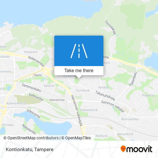 Kontionkatu map