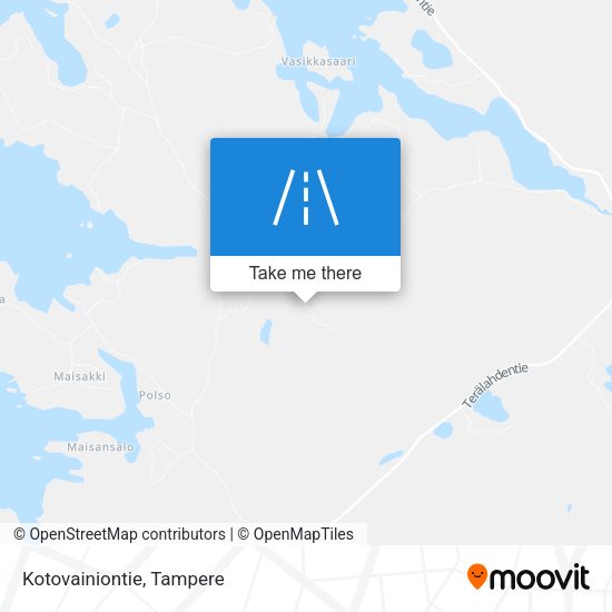 Kotovainiontie map