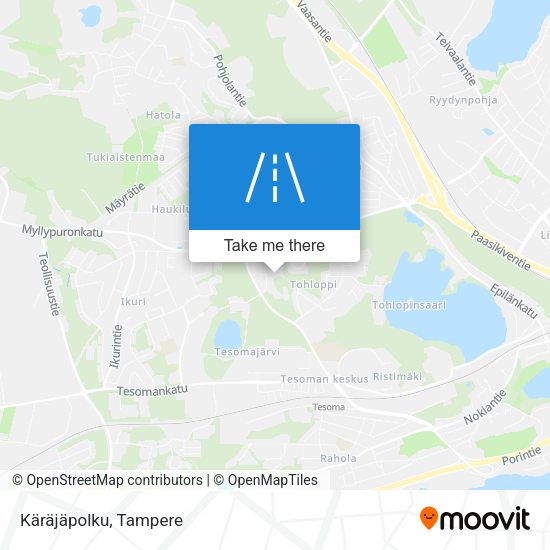 Käräjäpolku map