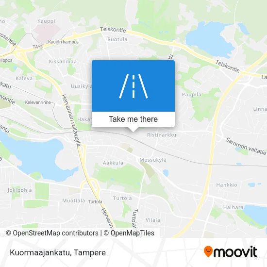Kuormaajankatu map