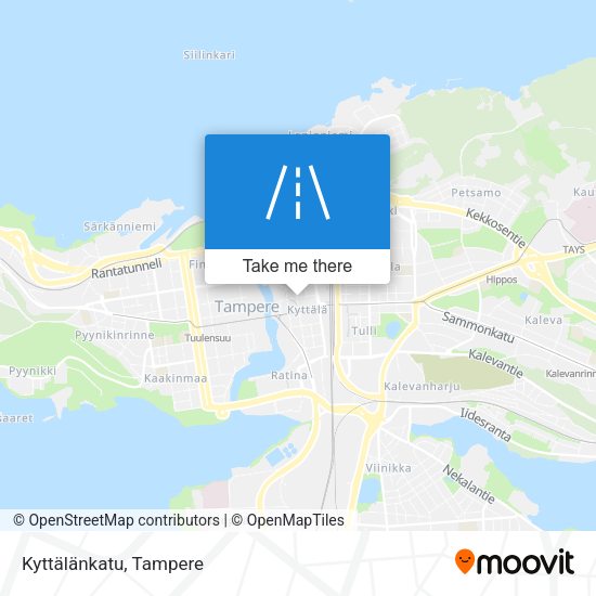 Kyttälänkatu map
