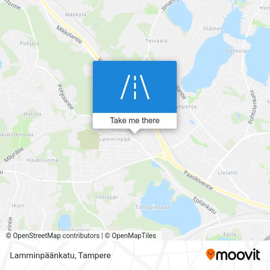 Lamminpäänkatu map