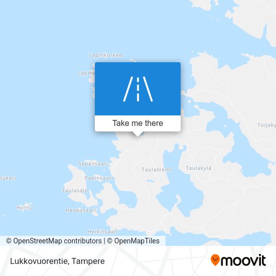 Lukkovuorentie map