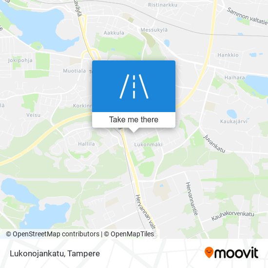 Lukonojankatu map