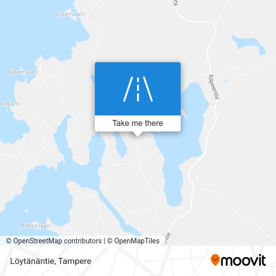Löytänäntie map