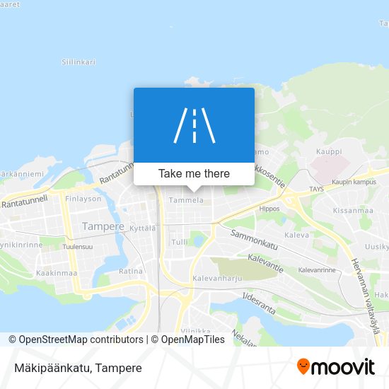 Mäkipäänkatu map