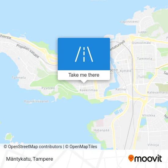 Mäntykatu map