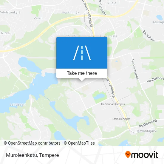 Muroleenkatu map