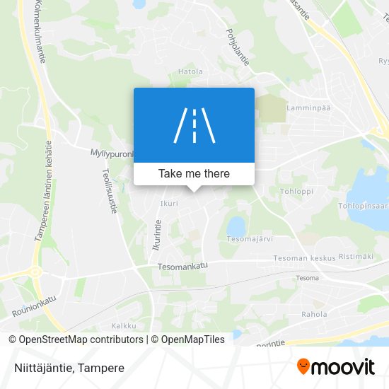 Niittäjäntie map