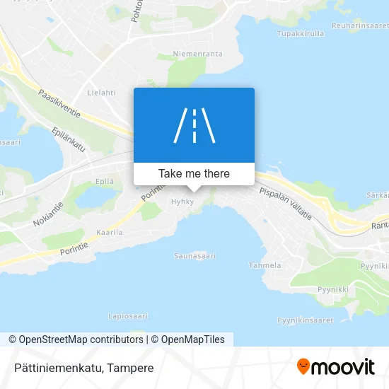 Pättiniemenkatu map