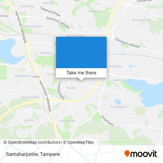 Santaharjuntie map